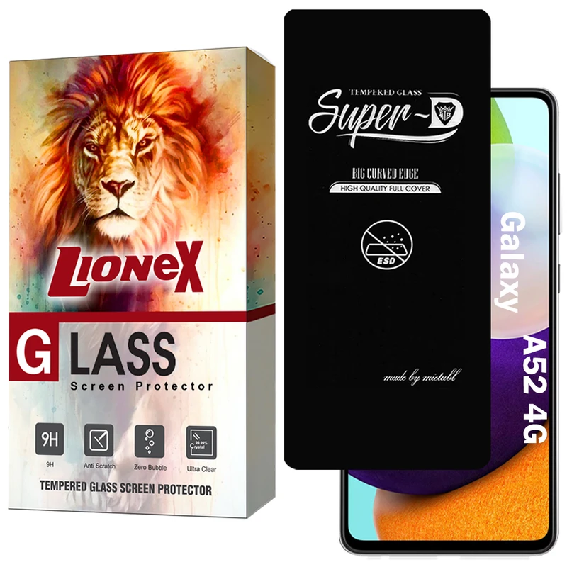 محافظ صفحه نمایش لایونکس مدل SUPERDNL مناسب برای گوشی موبایل سامسونگ Galaxy A52 4G