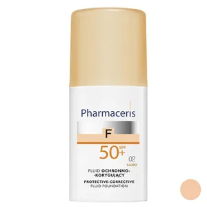کرم پودر فارماسریز سری Sand مدل Protective Corrective SPF50 حجم 30 میلی لیتر