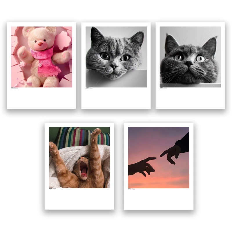 آویز تزیینی عرش مدل فانتزی کد Asa579 مجموعه پنج عددی