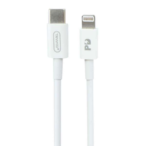 کابل تبدیل USB-C به لایتنینگ ترانیو مدل P4 طول 1 متر
