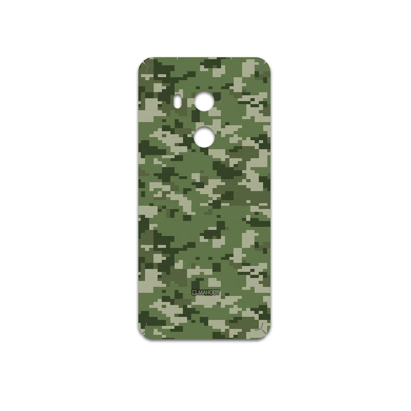 برچسب پوششی ماهوت مدل Army-Green-Pixel مناسب برای گوشی موبایل اچ تی سی U11 Plus