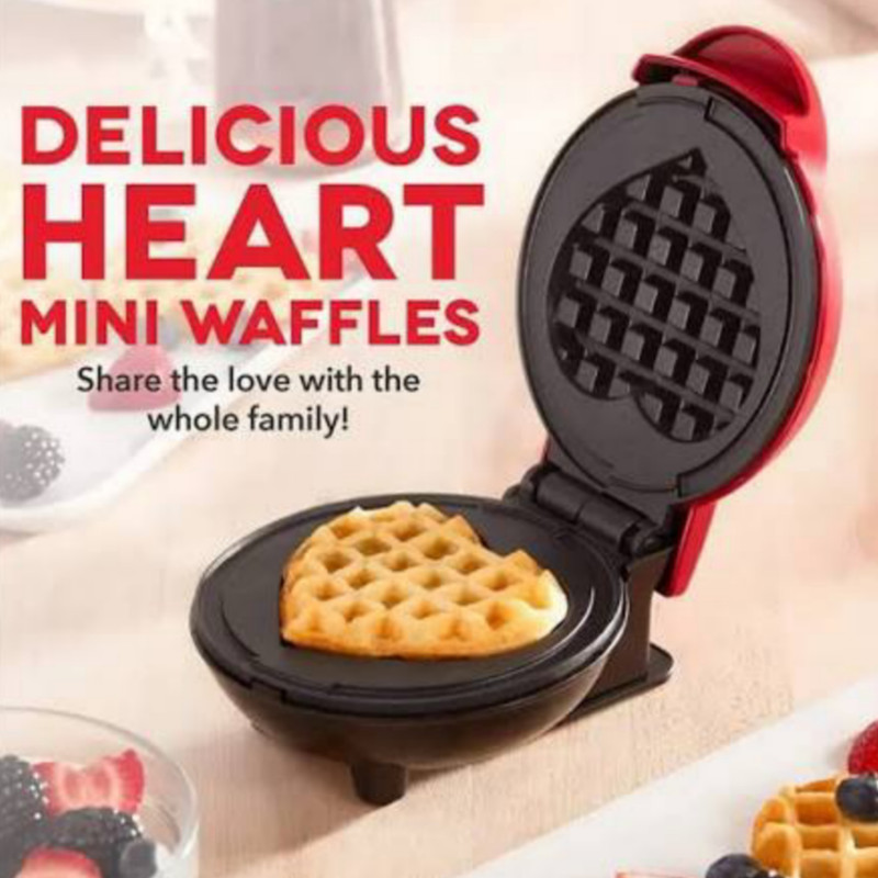 وافل ساز مدل feel good طرح قلب