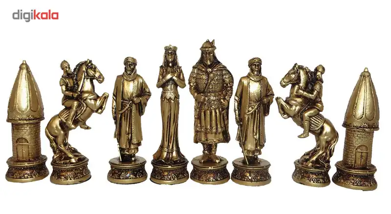 مهره شطرنج مدل E02 مجموعه 32 عددی