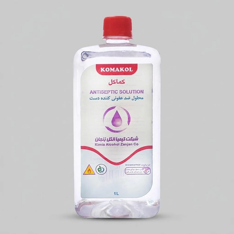 محلول ضدعفونی کننده کماکل کد 002 حجم 1000 میلی‌ لیتر