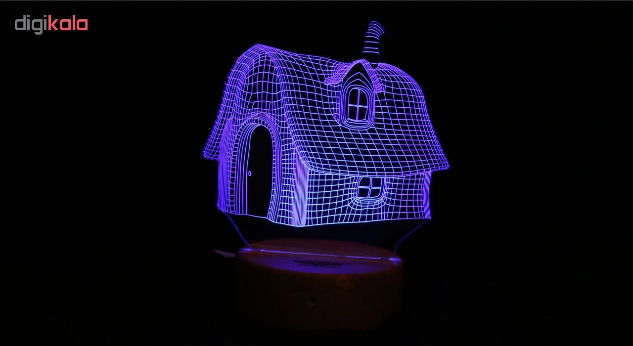 چراغ خواب ای پلاس دیزاین طرح خانه فانتزی