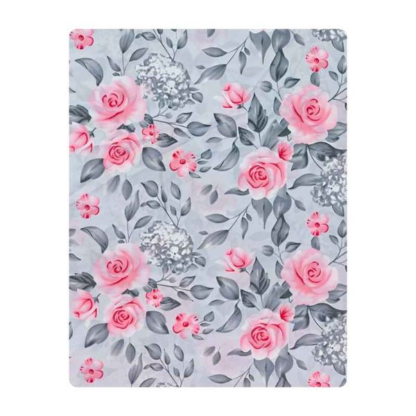 کاور تشک مهمان آدنو مدل Roses کد CH153 یک نفره سایز 90x190 سانتی متر