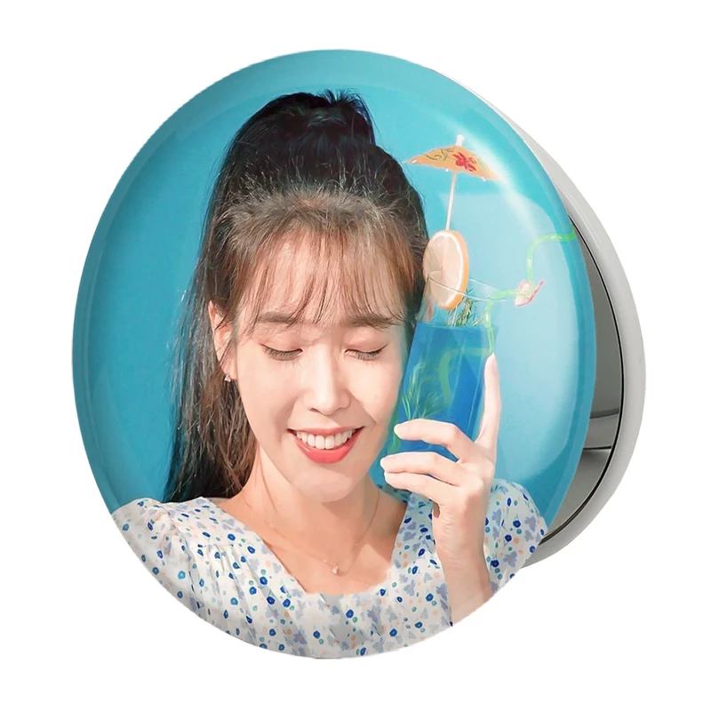 آینه جیبی خندالو طرح آیو IU مدل تاشو کد 19763 