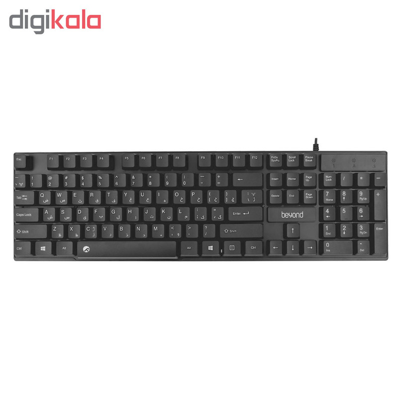 کیبورد بیاند مدل BK-2350 با حروف فارسی 1