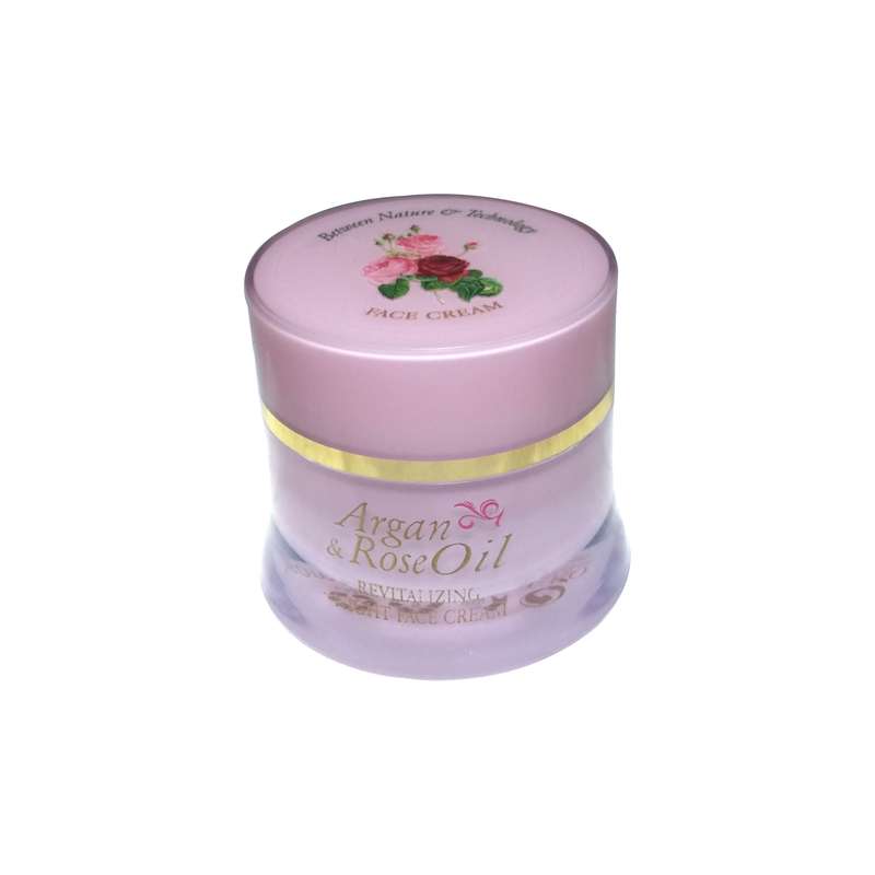کرم ضدچروک شب آرگان اند رز اویل مدل Revitalizing حجم 50 میلی لیتر کرم ضدچروک شب آرگان اند رز اویل مدل Revitalizing حجم 50 میلی لیتر