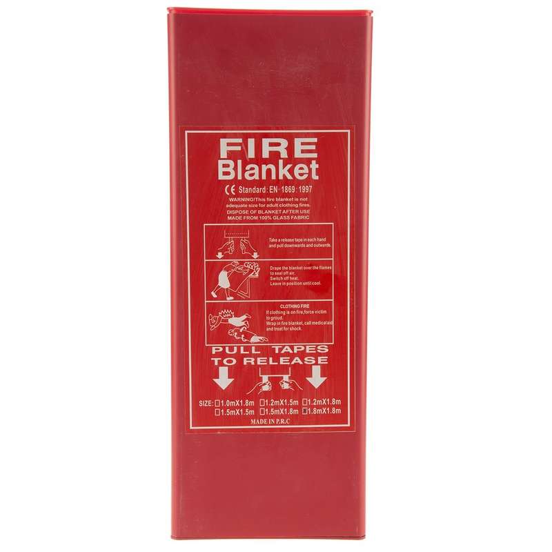 پتوی اطفاء حریق ابعاد 180×180 پتوی اطفاء حریق ابعاد 180×180