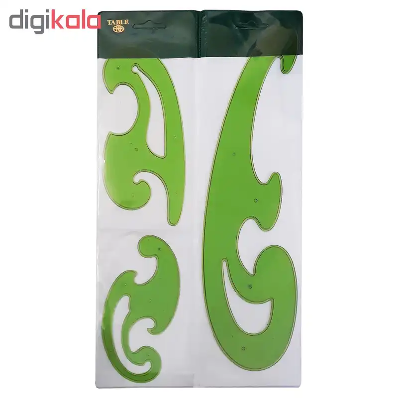 ست شابلون پیستوله 3 عددی تیبل کد T21