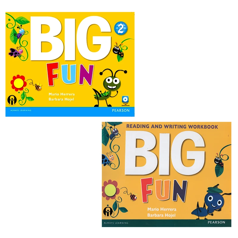 کتاب Big Fun 2 اثر Mario Herrera And Barbara Hojel انتشارات الوندپویان دو جلدی