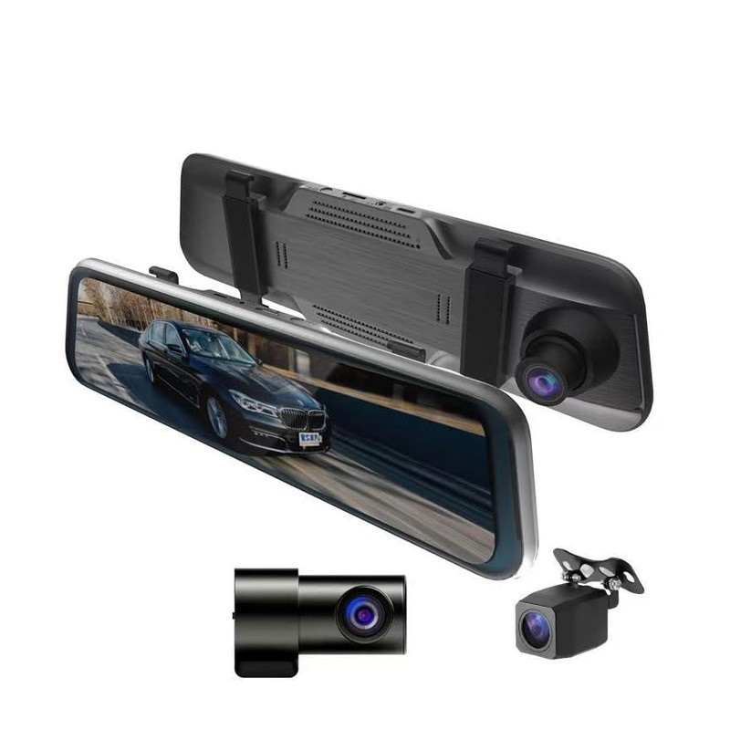 دوربین فیلم برداری ثبت وقایع خودرو مدل آینه‌ای لمسی RoadLens-WS8
