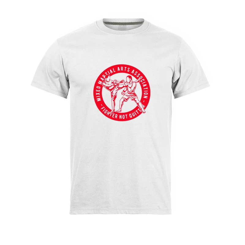 تی شرت آستین کوتاه مردانه مدل fighter کد 0598