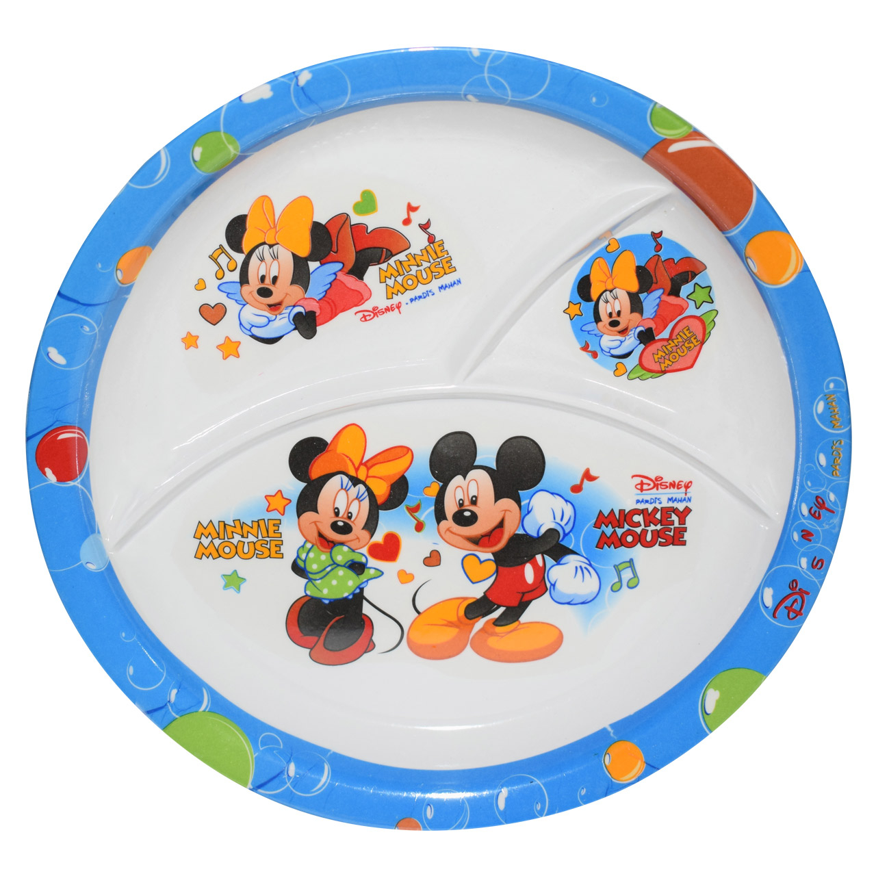 بشقاب کودک مدل Minnie Mouse 