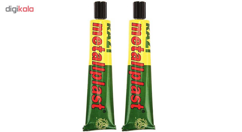 چسب آهن رازی مدل Metallplast حجم 50 میلی لیتر بسته 2 عددی