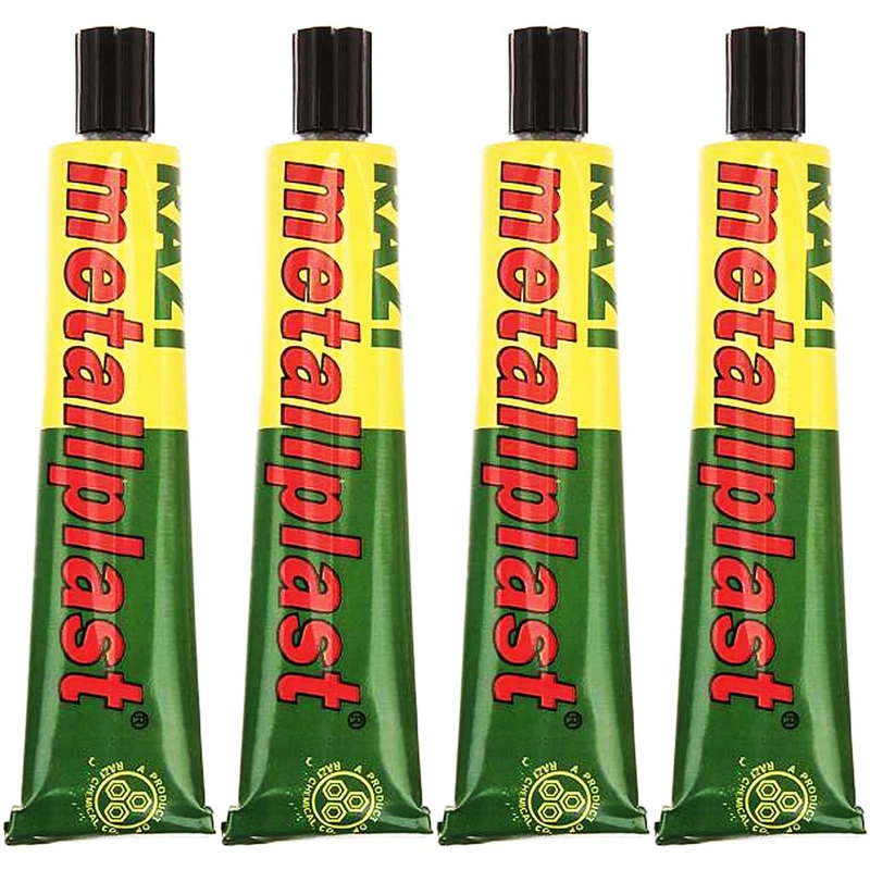 چسب آهن رازی مدل Metallplast حجم 50 میلی لیتر بسته 4 عددی