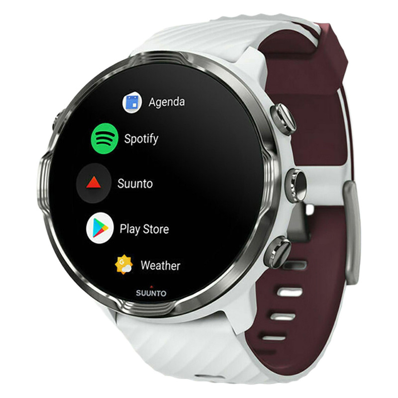 ساعت هوشمند سونتو مدل SUUNTO 7 WHITE BURGUNDY