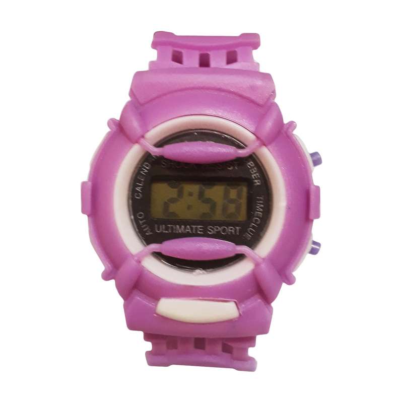 ساعت مچی دیجیتالی بچگانه مدل Pu-Circular plate