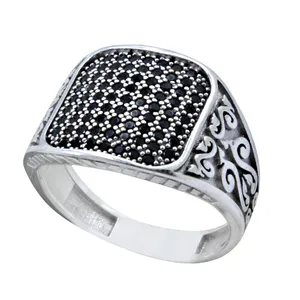 انگشتر نقره مردانه مدل اسپرت کد 256g