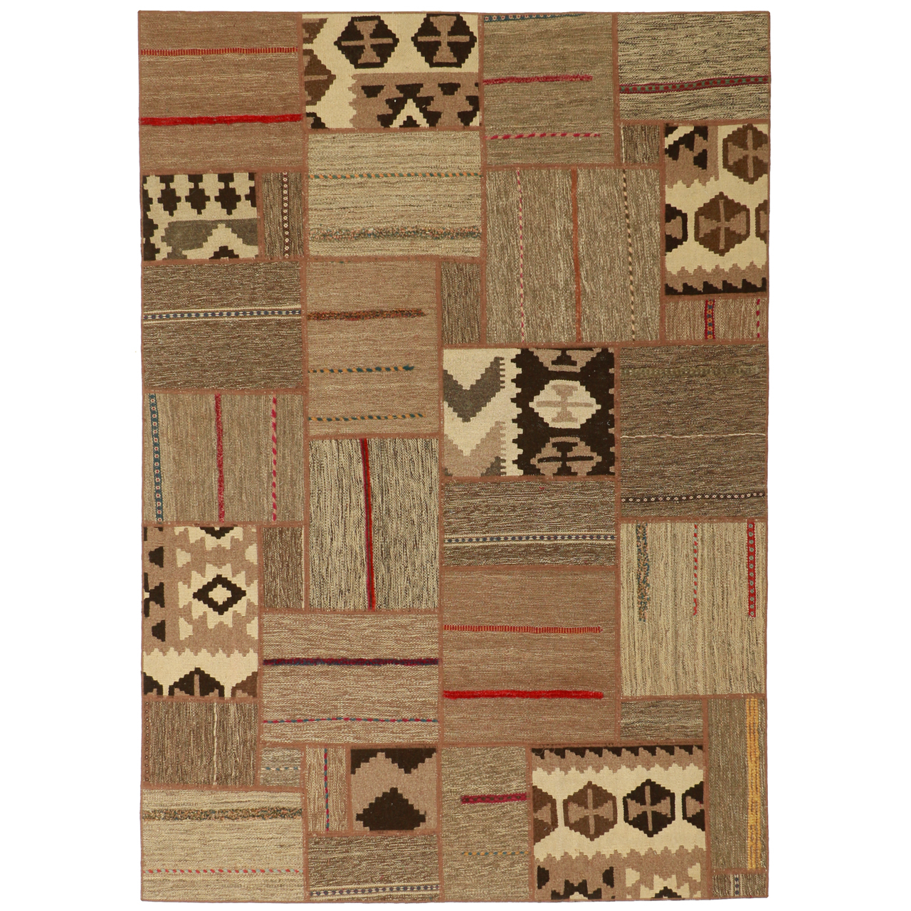 کلاژ گلیم سه متری کد 50035