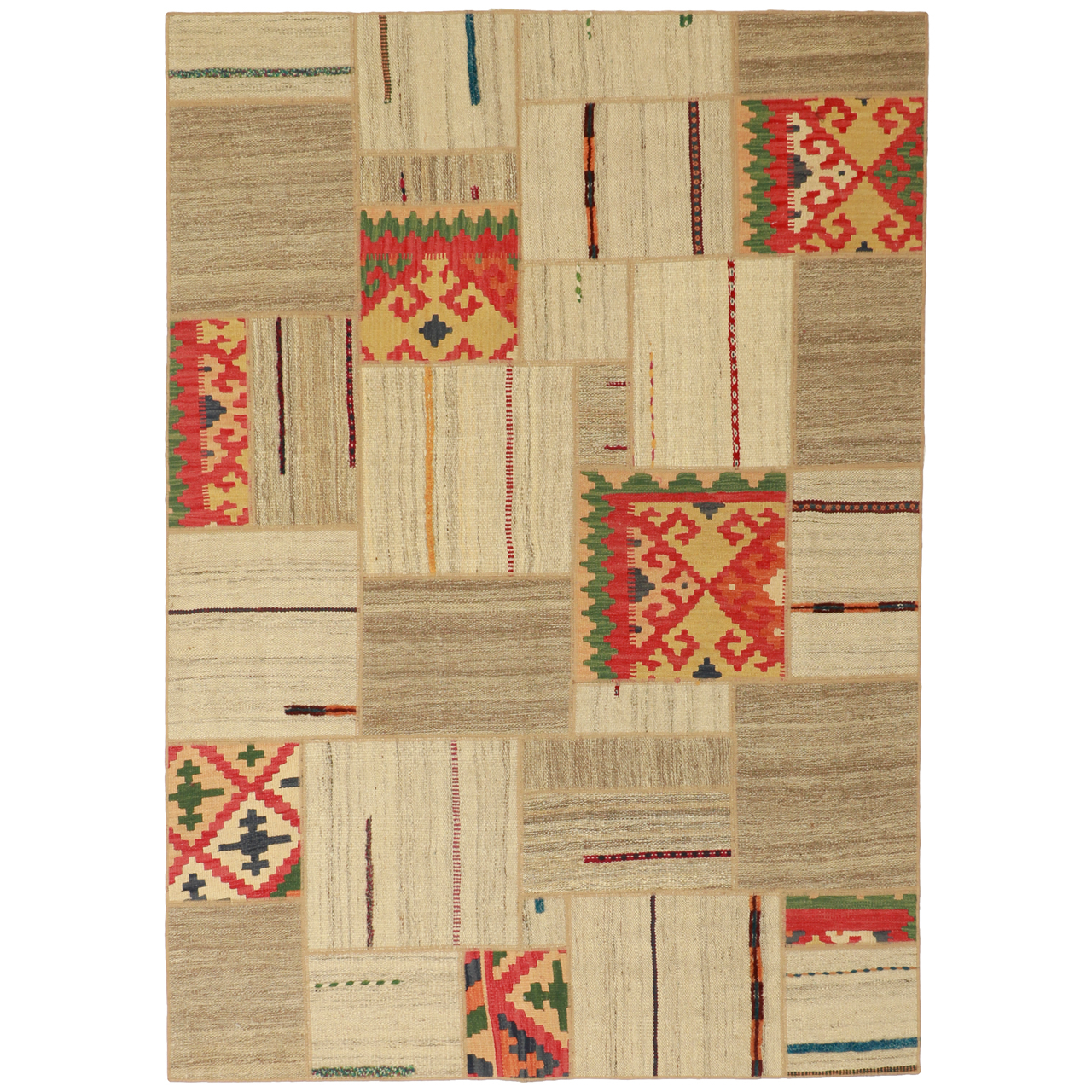 کلاژ گلیم سه متری کد 50036