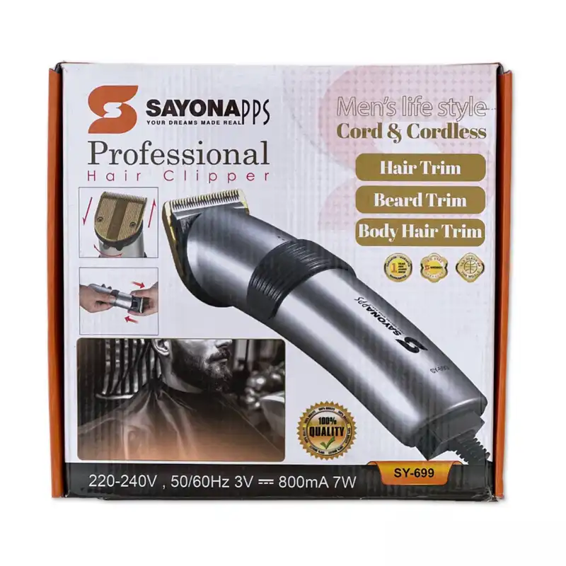 ماشین اصلاح موی سر و صورت سایونا مدل SY-699