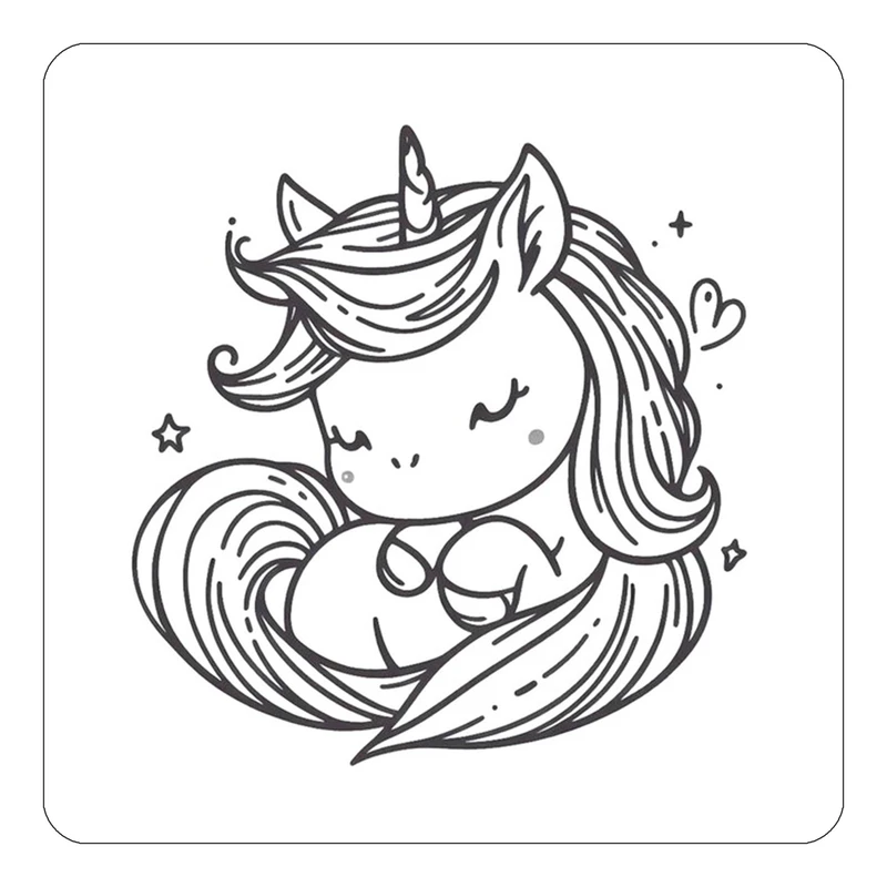 مگنت کاکتی طرح اسب تک شاخ و یونیکورن مدل mp31427