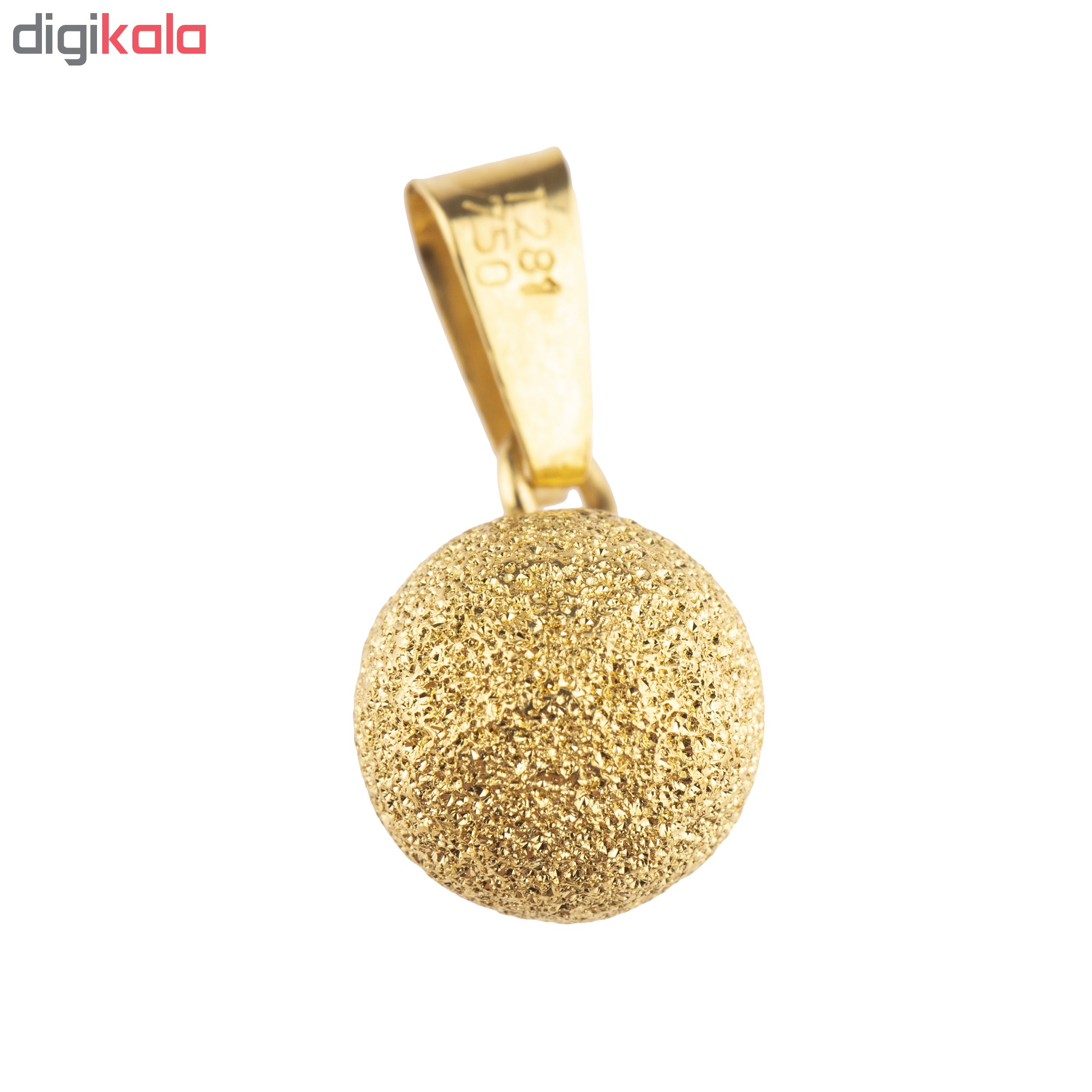 آویز گردنبند طلا 18 عیار کد P103