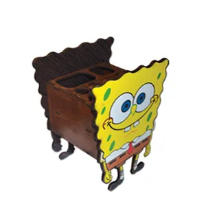 جامدادی رومیز طرح  باب اسفنجی