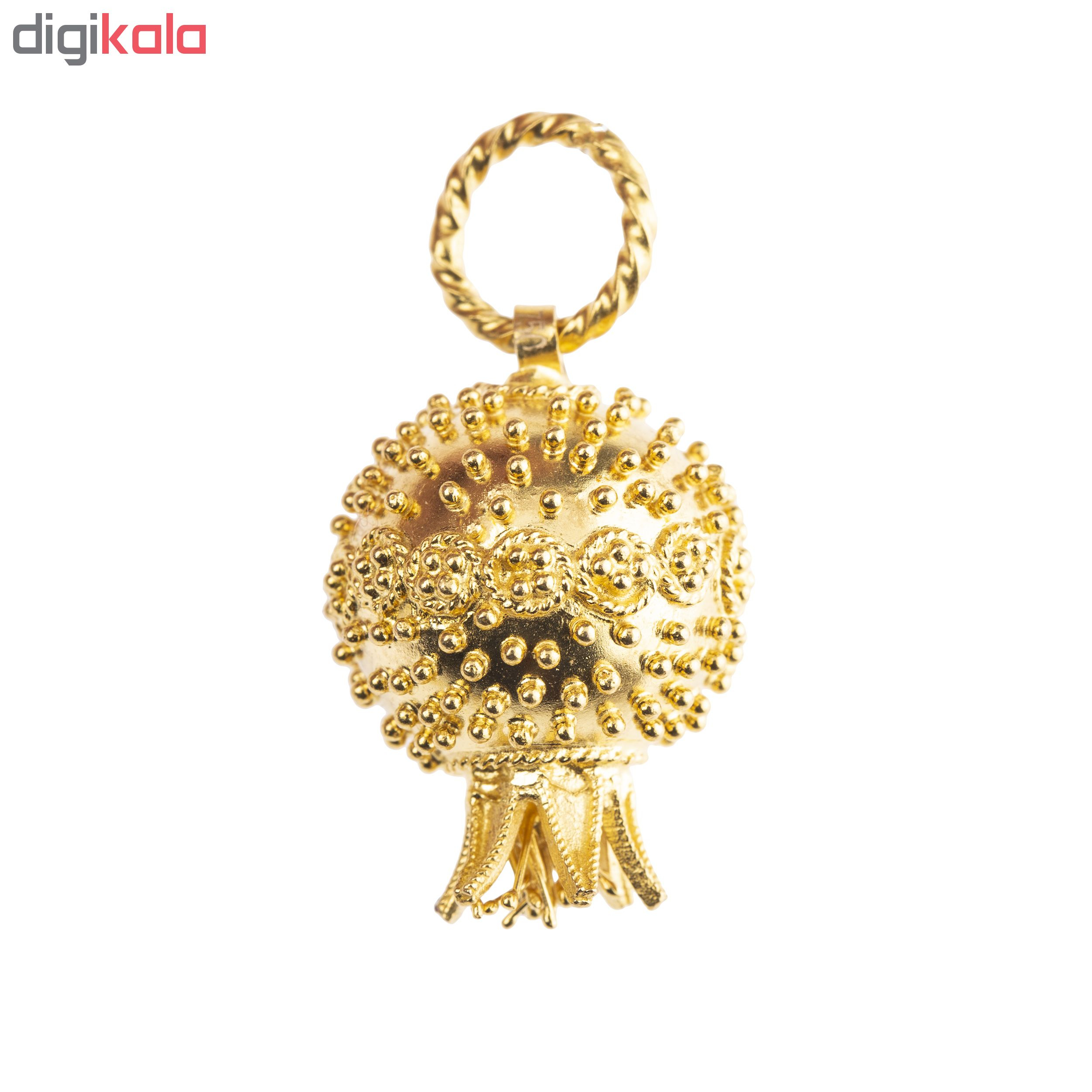 آویز گردنبند طلا 18 عیار کد P105