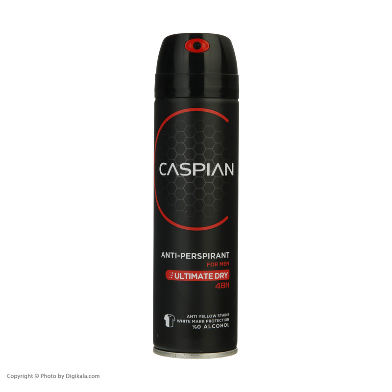 اسپری ضد تعریق مردانه کاسپین مدل ultimate dry حجم 150 میلی لیتر