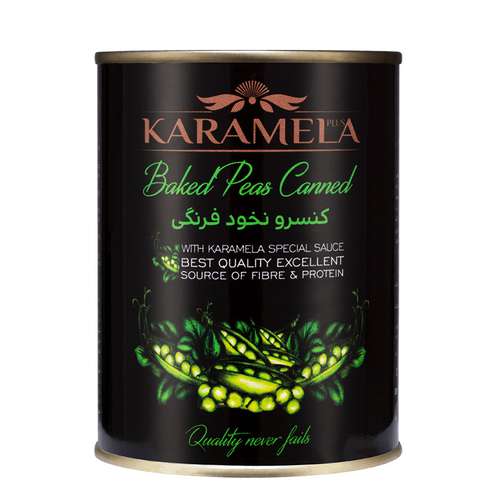 کنسرو نخود فرنگی کاراملا پلاس - 420 گرم