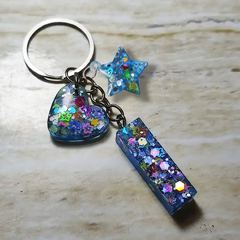 جاکلیدی مدل حرف i  هفت رنگ