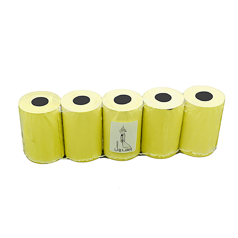 کاغذ پرینتر حرارتی پایتخت رول مدل Pos Y14 بسته 5 عددی