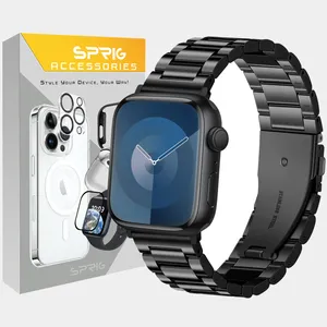 sprig 3Row model strap suitable for Apple Watch Series SE 2022 40mm / SE 2021 40mm / Series 5 40mm / Series 6 40mm / Series 4 40mm