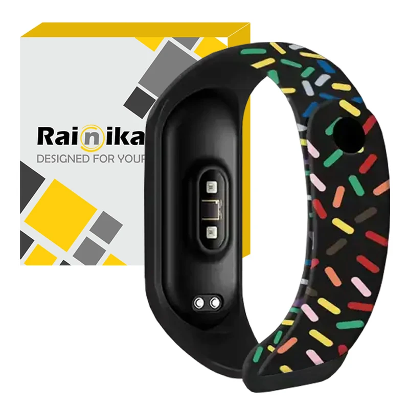 بند رینیکا مدل 5/6-Candy MI مناسب برای مچ بند هوشمند شیائومی 6 / 5 Mi Band