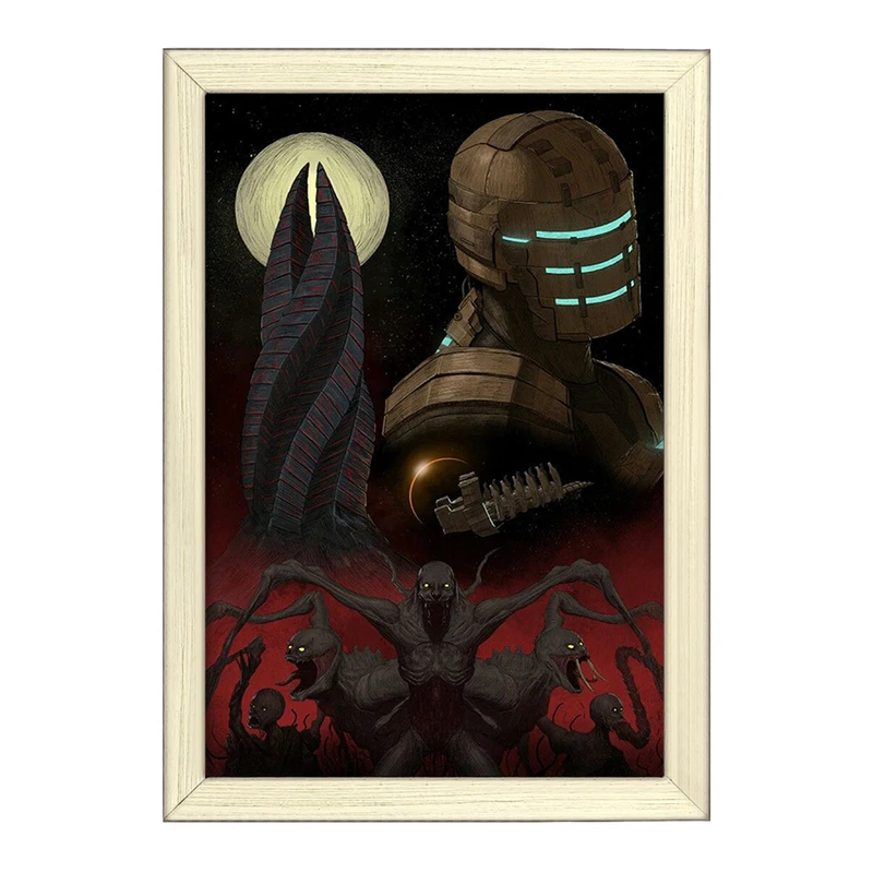 تابلو خندالو طرح بازی دد اسپیس (Dead Space) کد 34990