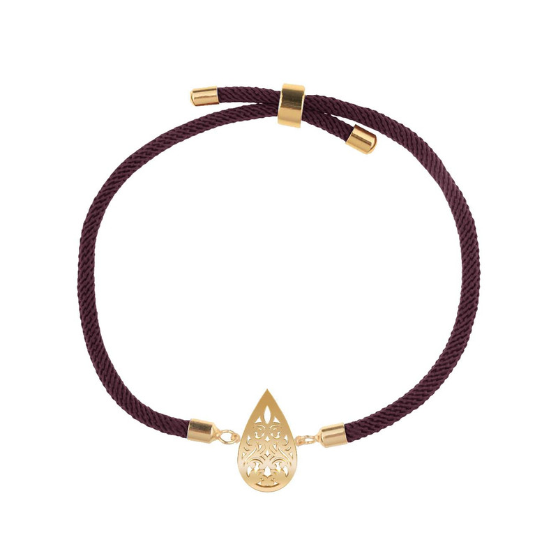 دستبند طلا 18 عیار زنانه مدوپد مدل اسلیمی کد D11-10689