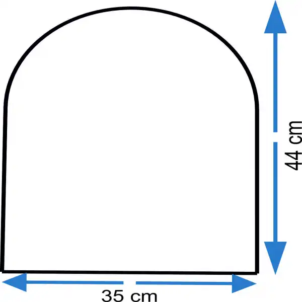 درب توالت فرنگی مدل سنگ کوارتز نیم دایره کلکته