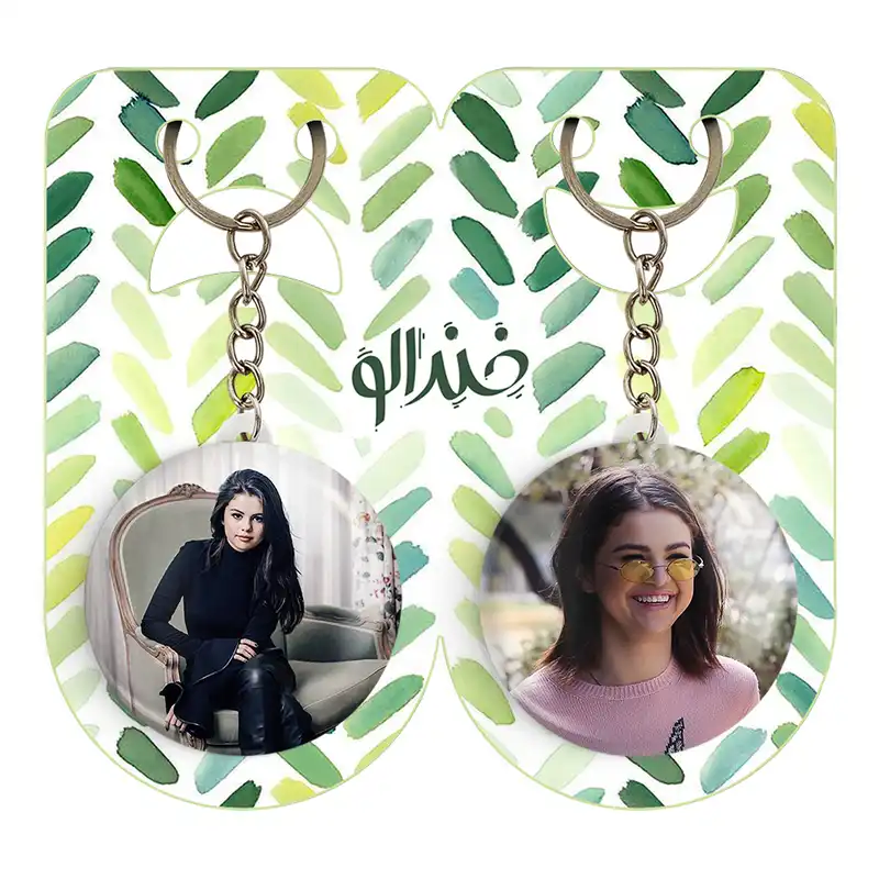 جاکلیدی خندالو مدل سلنا گومز Selena Gomez کد 1921519207 مجموعه 2 عددی