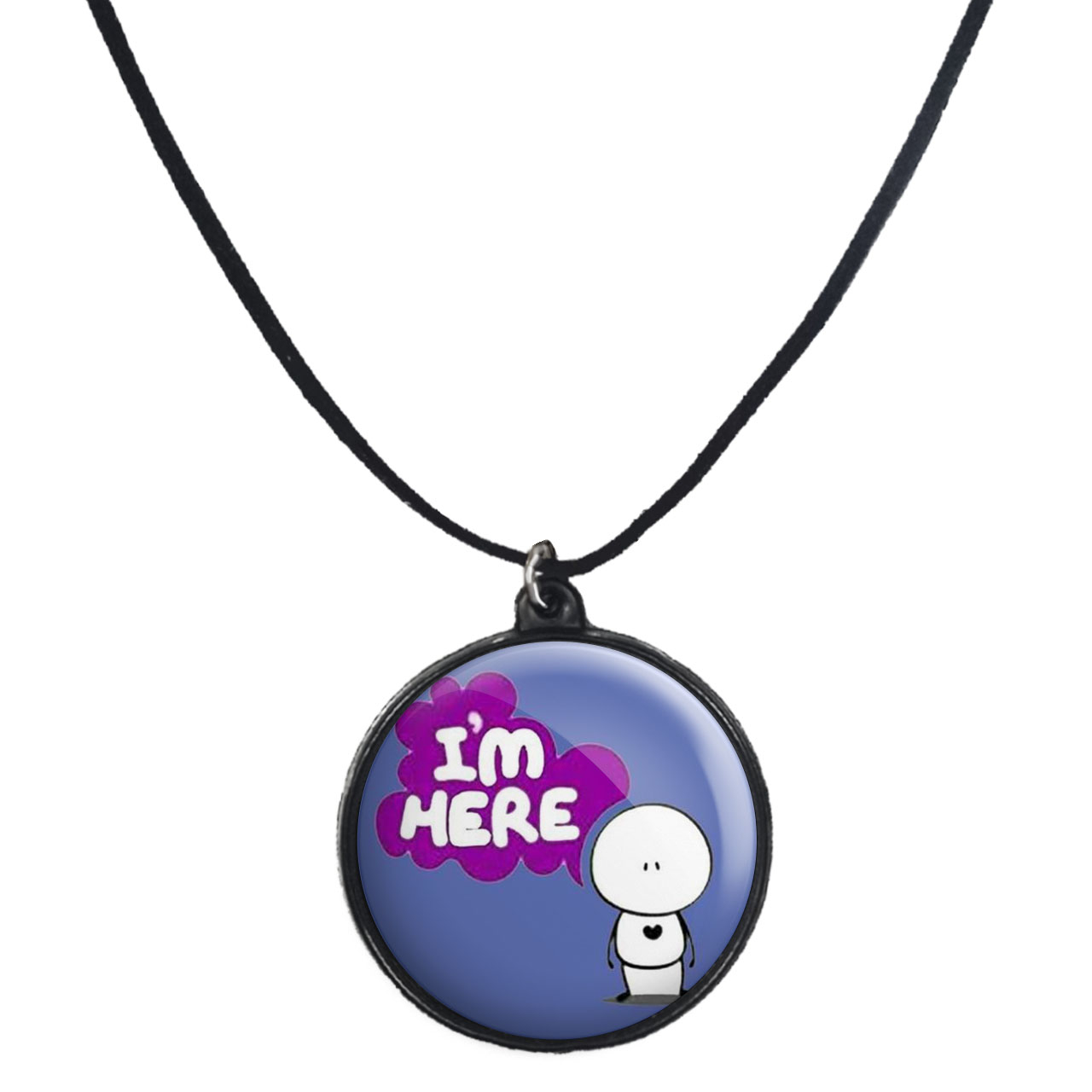 گردنبند پرمانه طرح عاشقانه کد pmb.5516 مدل دو طرفه