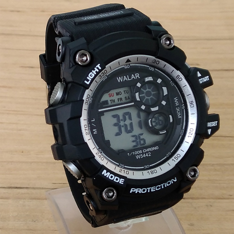 ساعت مچی دیجیتال پسرانه والار مدل SPORT کد 20M-B ساعت مچی دیجیتال پسرانه والار مدل SPORT کد 20M-B