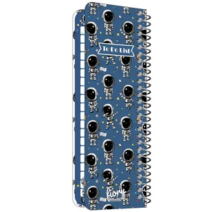 دفترچه یادداشت مستر راد مدل to do list طرح فضانورد کد fiory 1985