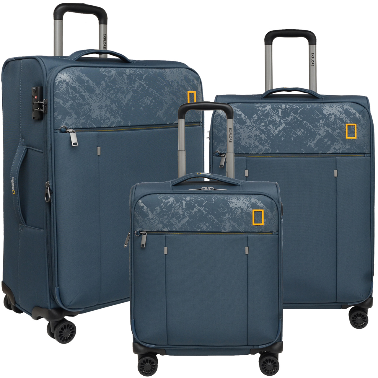 مجموعه سه عددی چمدان نشنال جئوگرافیک مدل  NG11 - 700479