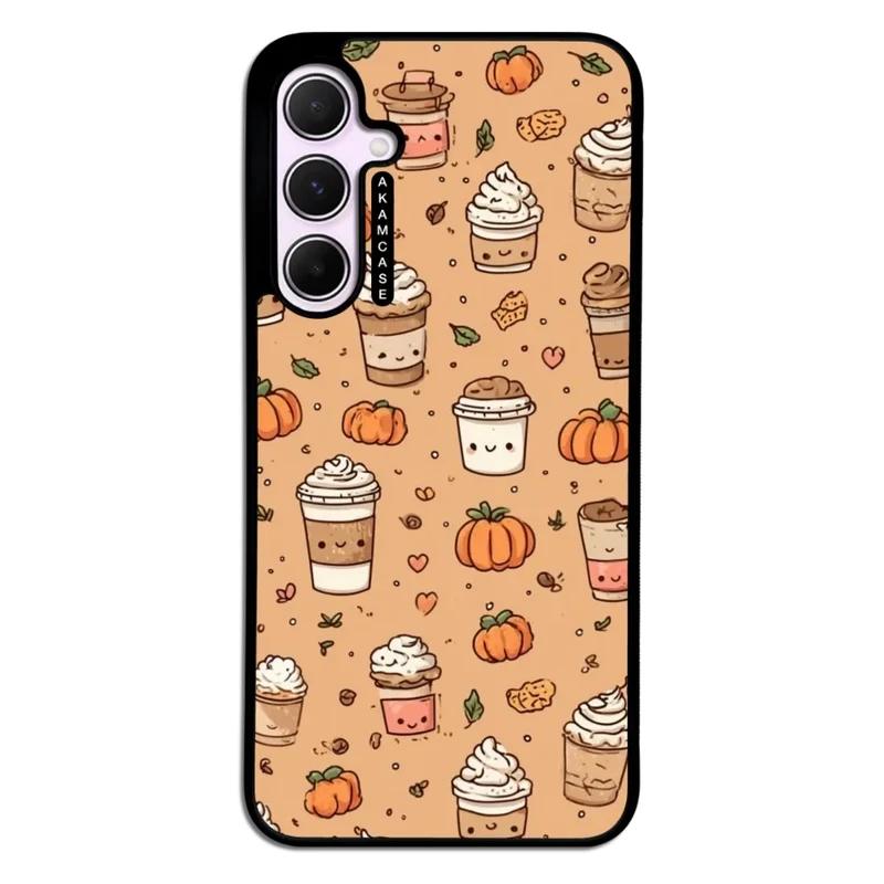 کاور آکام مدل AMC-WSGA35-PUMPKIN-8 مناسب برای گوشی موبایل سامسونگ Galaxy A35