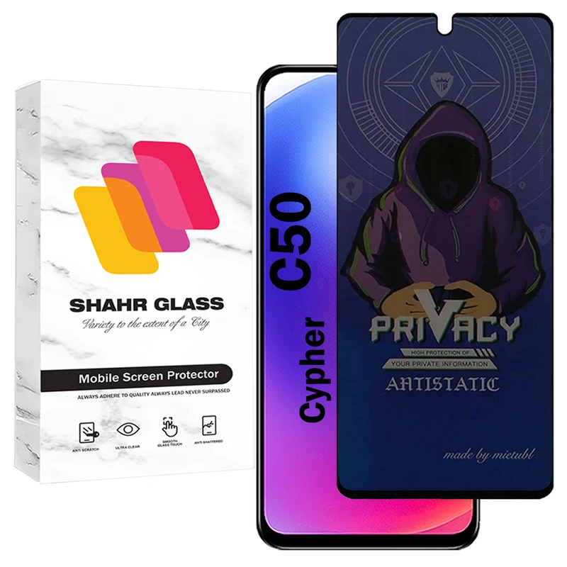 محافظ صفحه نمایش شهر گلس مدل PRMS مناسب برای گوشی موبایل سایفر C50