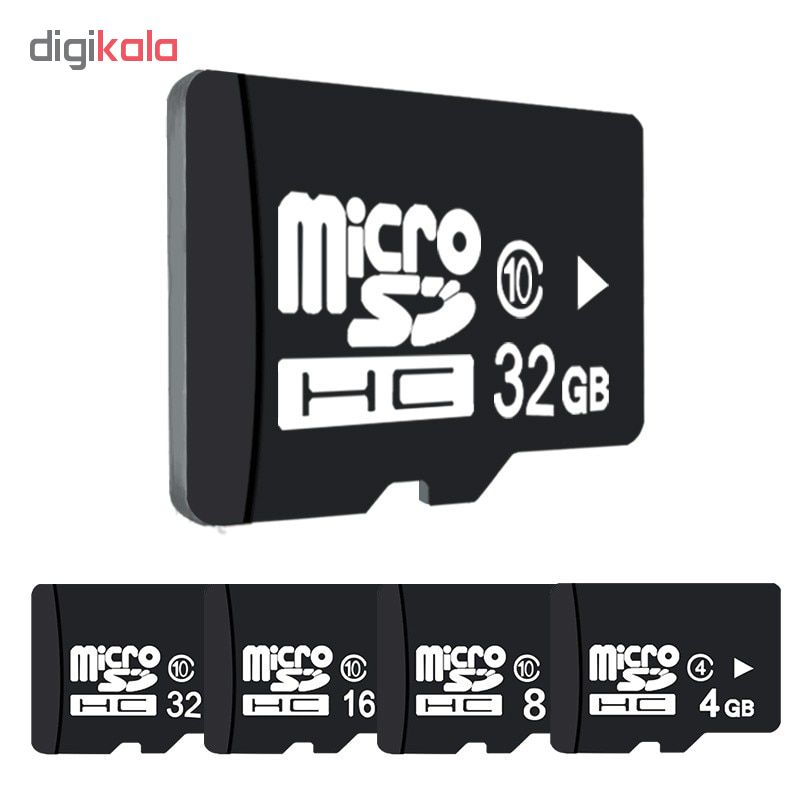 کارت حافظه microSDHC مدل DR8003 کلاس 10استاندارد HC ظرفیت 32 گیگابایت وکیوم آبی به همراه آداپتور SD