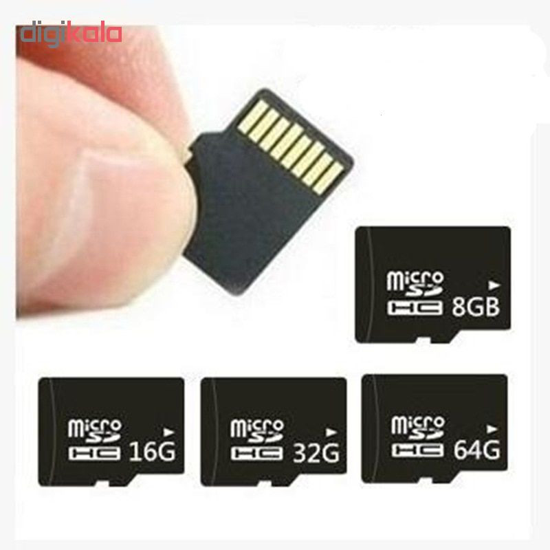 کارت حافظه microSDHC مدل DR8003 کلاس 10استاندارد HC ظرفیت 32 گیگابایت وکیوم آبی به همراه آداپتور SD