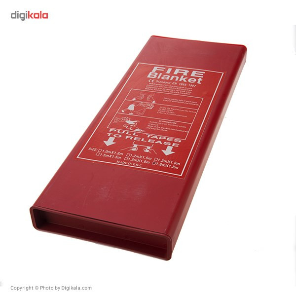 پتوی اطفاء حریق ابعاد 180×180 پتوی اطفاء حریق ابعاد 180×180